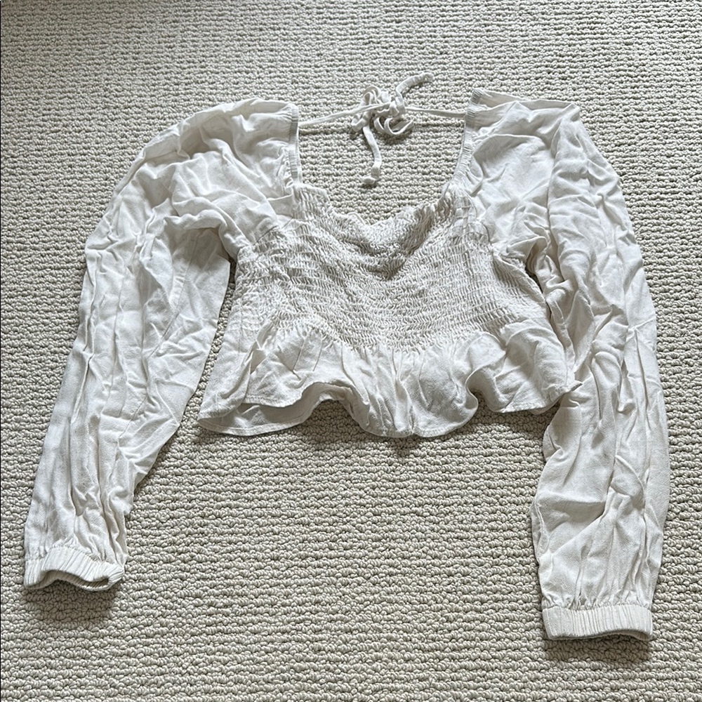 Elegant White Women's Top